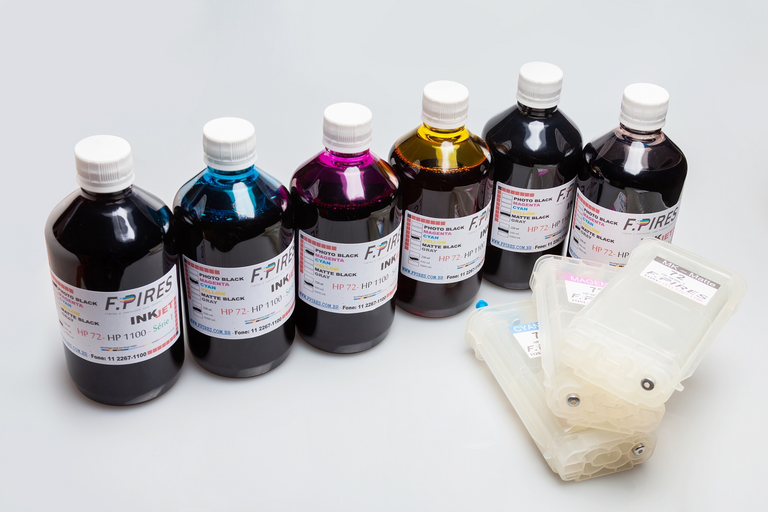 Tinta para plotter HP 72 importada para HP DesignJet